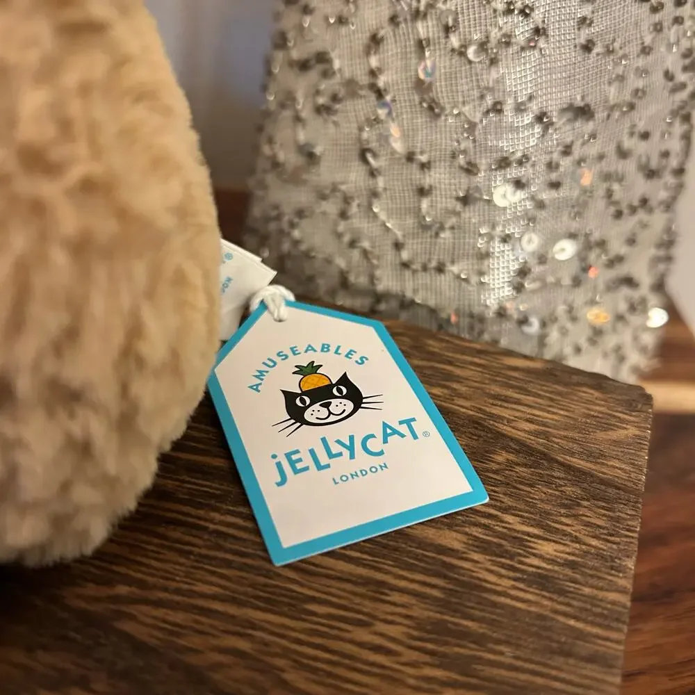 Jellycat Peanut NEW!  FAST SHIP Jellycat Amuseables Peanut Apres Ski Authentic